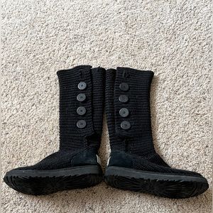 Knit UGG boots